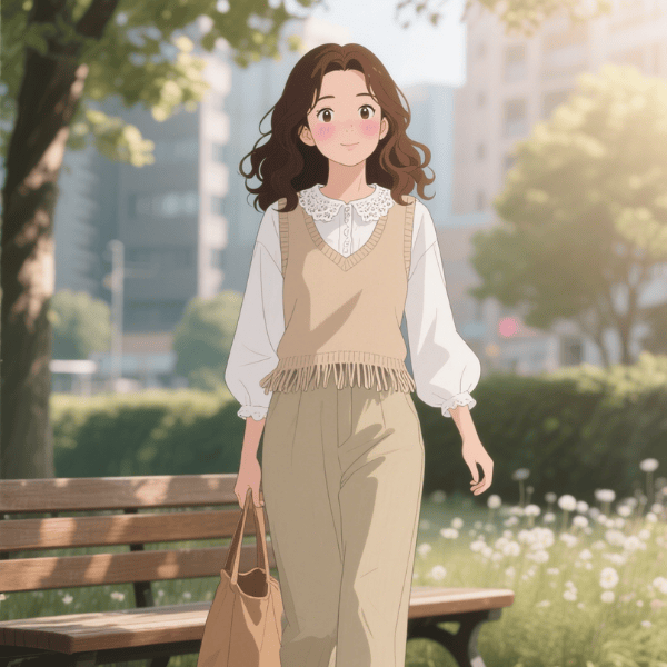 森系穿搭-淺層次