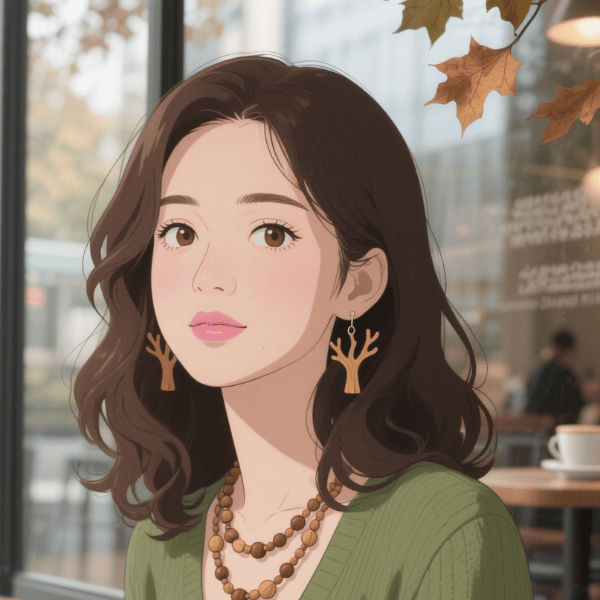 森系穿搭-街拍探店